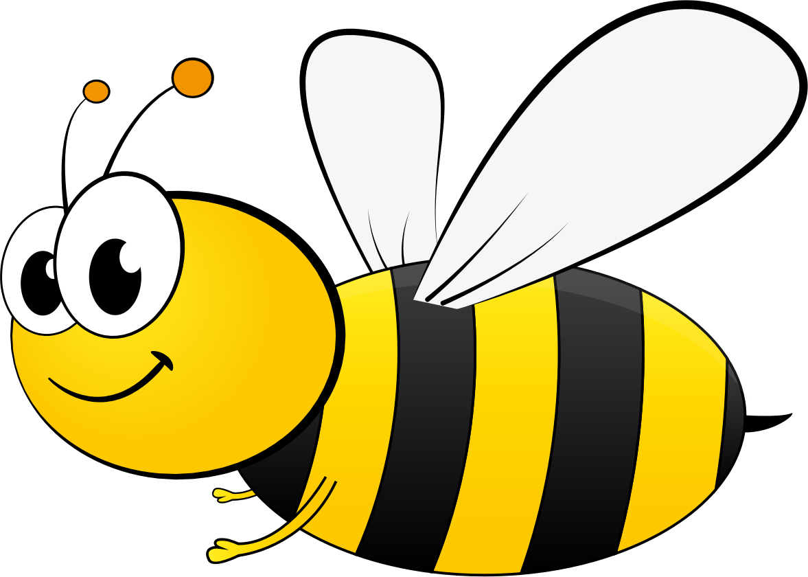 1177x840 Cartoon Bee - Honey Bee Cartoon Drawing