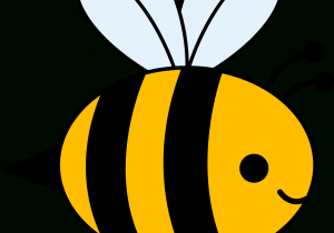 300x210 Cartoon Bees Drawing How To Draw A Cartoon Bee - Honey Bee Drawing Cartoon