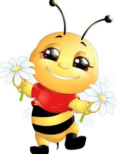 236x310 Best Cartoon Bee Images In Bees, Ladybug, Painting On Fabric - Honey Bee Drawing Cartoon