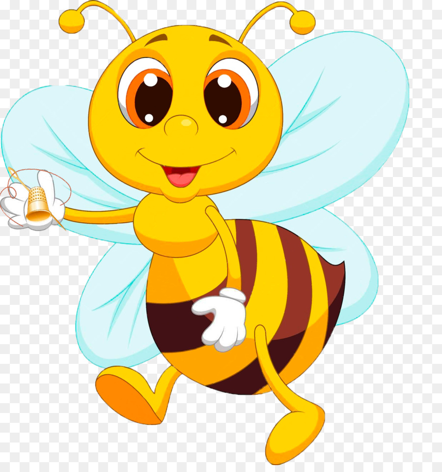 900x960 Huge Collection Of 'honey Bee Cartoon Drawing' Download More Than - Honey Bee Drawing Cartoon