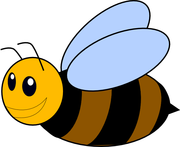 600x490 Honey Bee Clip Art - Honey Bee Drawing Clip Art