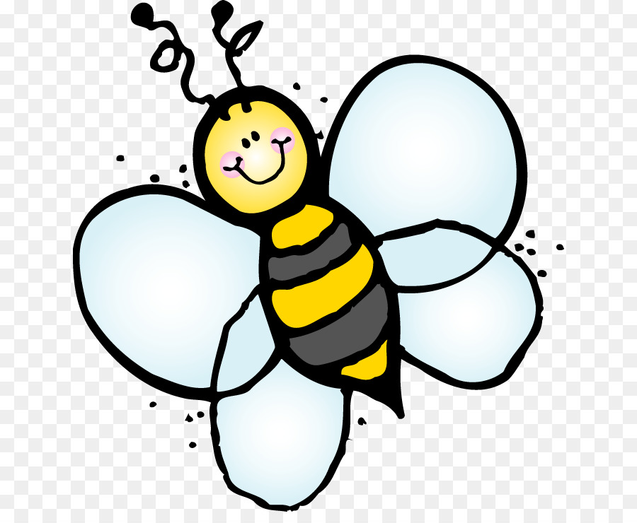 900x740 Bee, Drawing, Yellow, Transparent Png Image Clipart Free Download - Honey Bee Drawing Clip Art