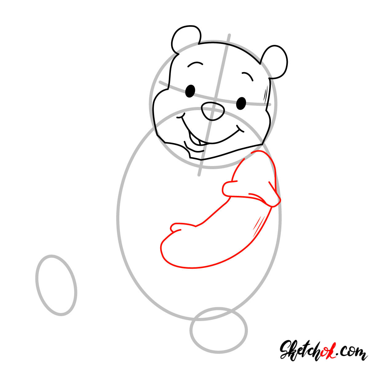 1200x1200 How To Draw Winnie The Pooh Eating Honey - Honey Drawing