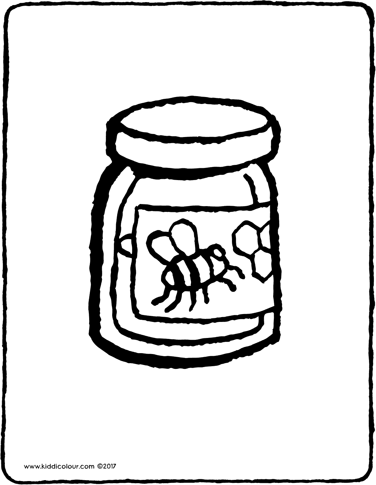 1240x1600 Honey Pot - Honey Drawing