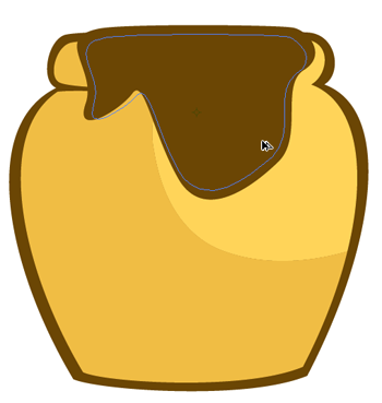 350x369 Drawing A Honey Pot In Illustrator Great Party Ideas Birthday - Honey Pot Drawing