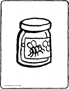 233x300 Honey Pot - Honey Pot Drawing