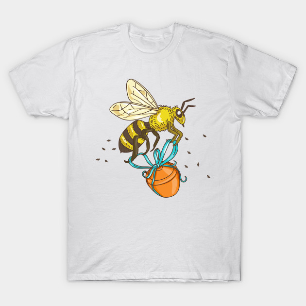 630x630 Bee Carrying Honey Pot Drawing - Honey Pot Drawing
