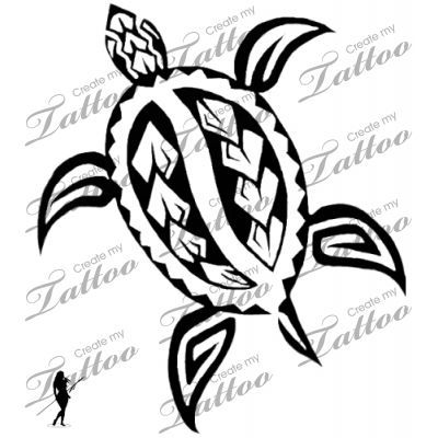 400x400 marketplace tattoo hawaiian honu - Honu Drawing