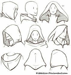 236x251 How To Draw A Hood How To Draw Mangaanime Learn To Draw - Hood Drawing