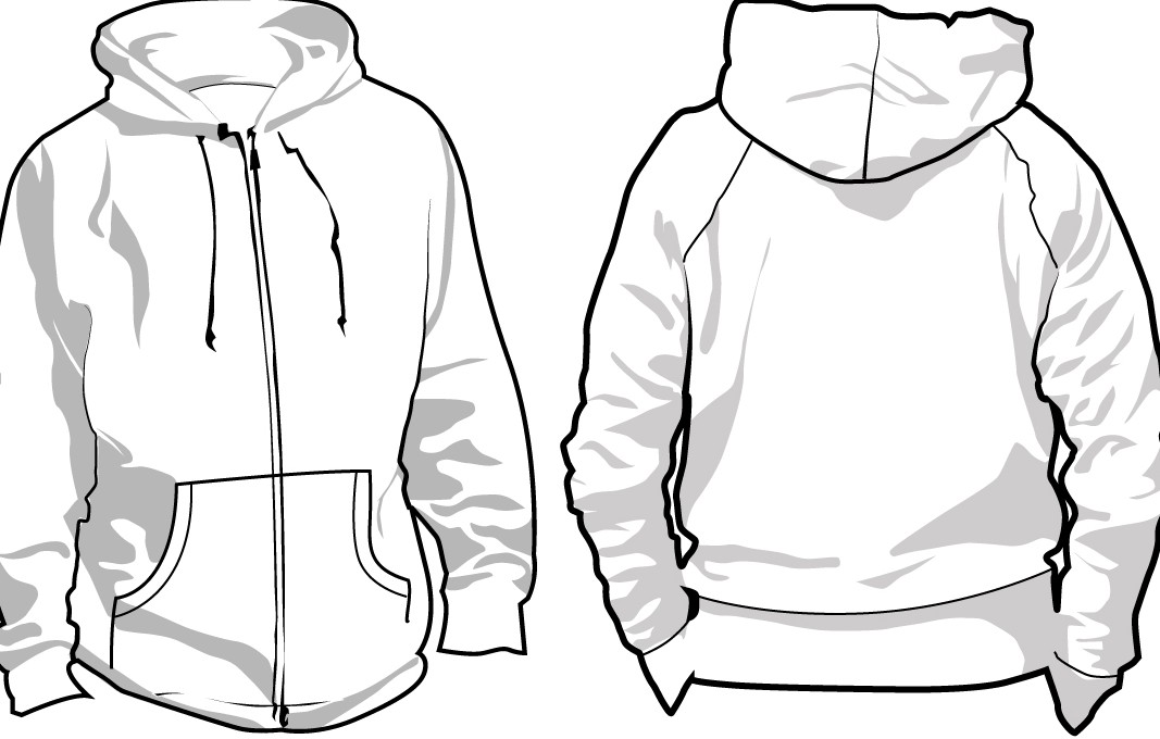 1067x680 Hoodie Drawing Hood For Free Download - Hood Drawing