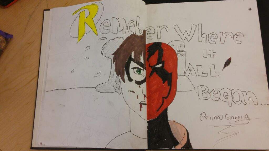 1024x576 Red Hood Drawing Comics Amino - Hood Drawing