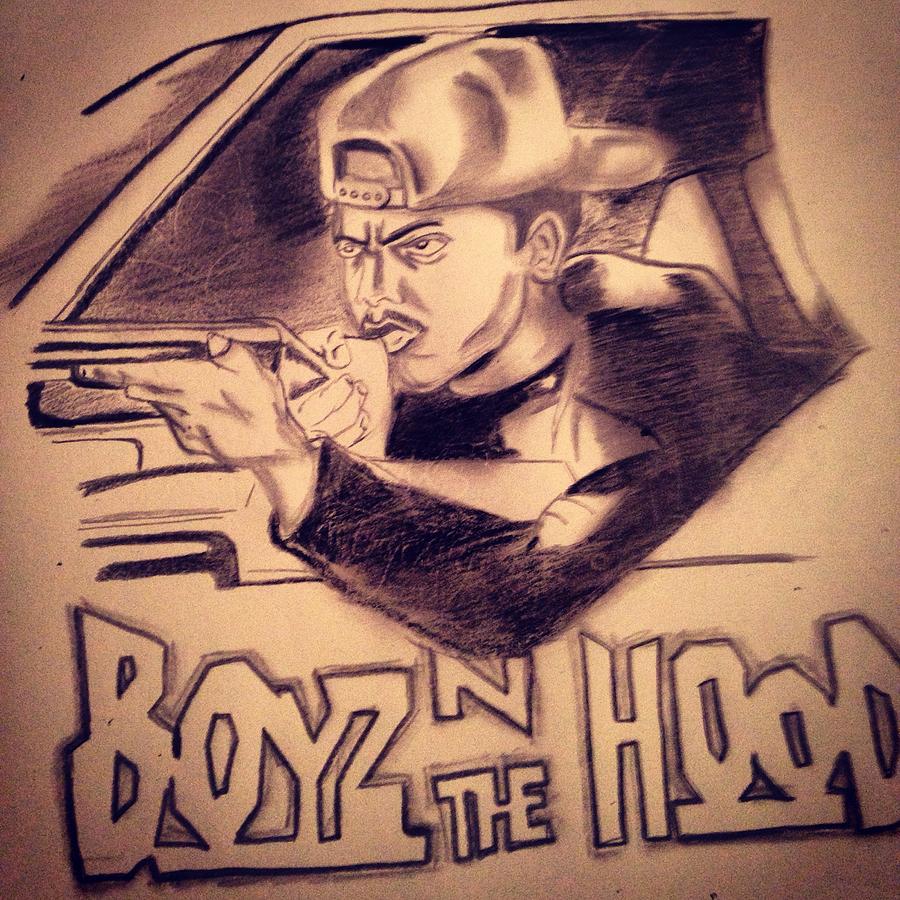 900x900 Boys N The Hood Drawing - Hood Drawing
