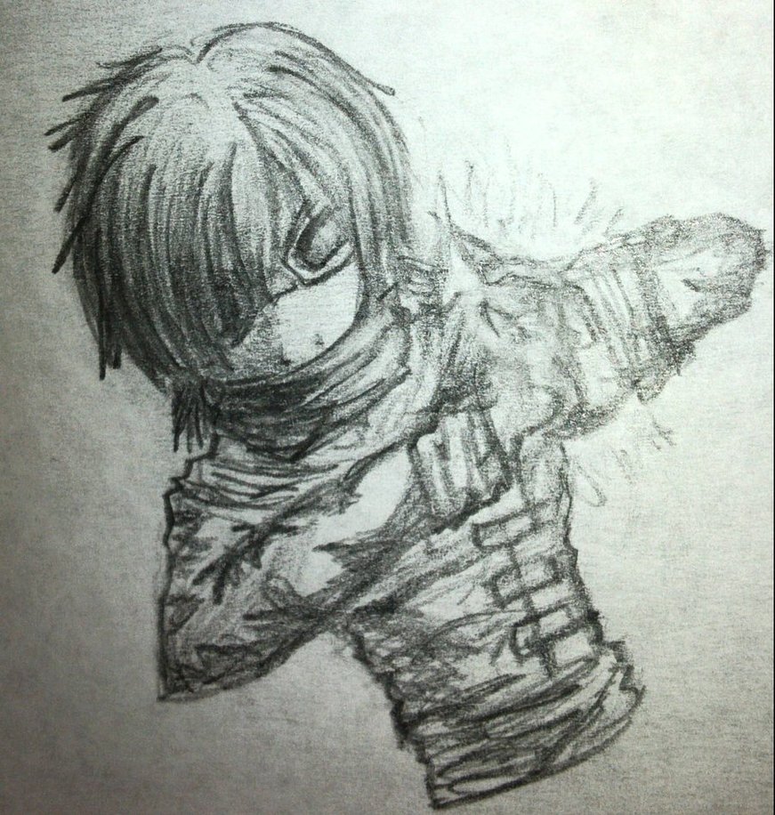 Hooded Figure Drawing