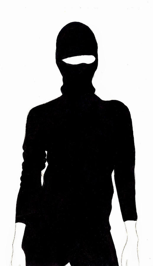 518x900 Hooded Figure Drawing - Hooded Figure Drawing