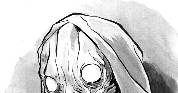 600x315 tales from the three eyed skull art and junk - Hooded Figure Drawing