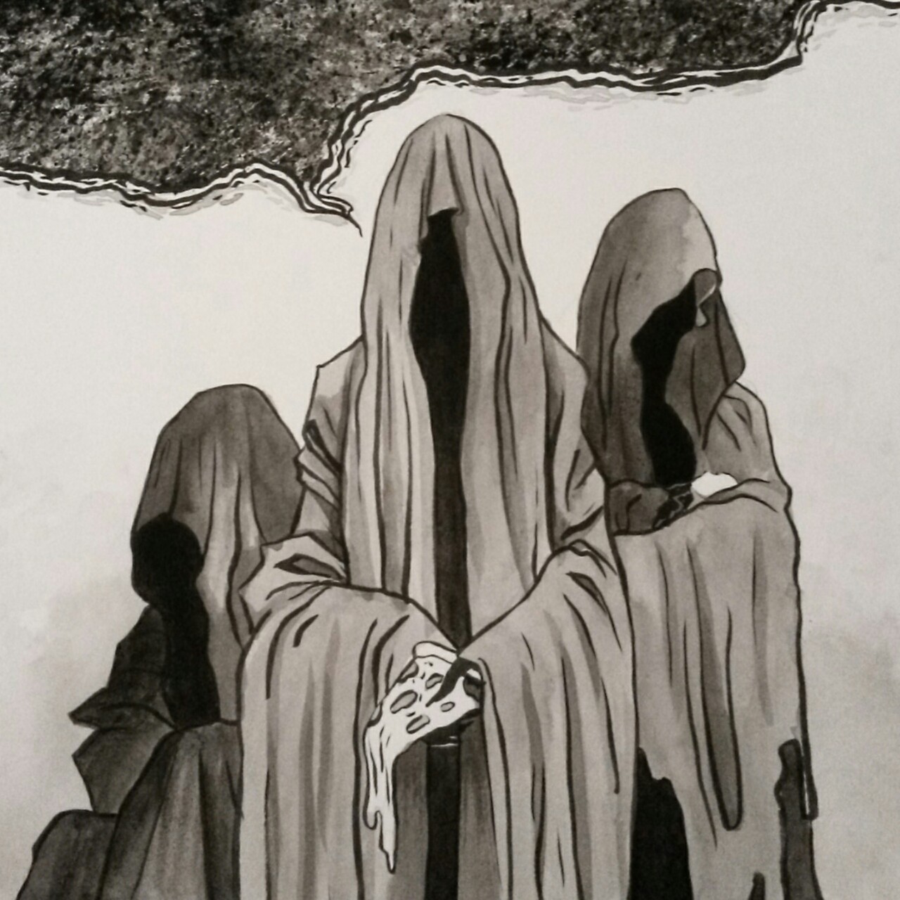 Hooded Figure Drawing at Explore collection of