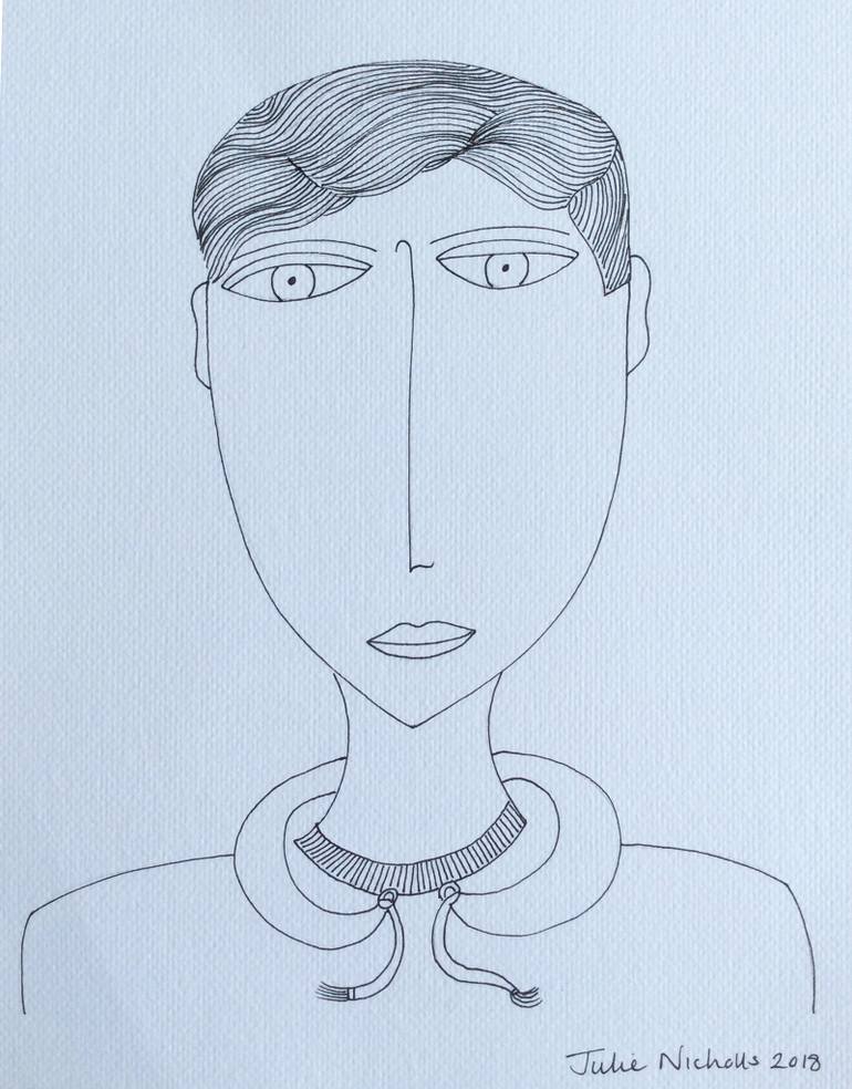 770x984 tom portrait of a man wearing a hoodie drawing - Hoodie Drawing