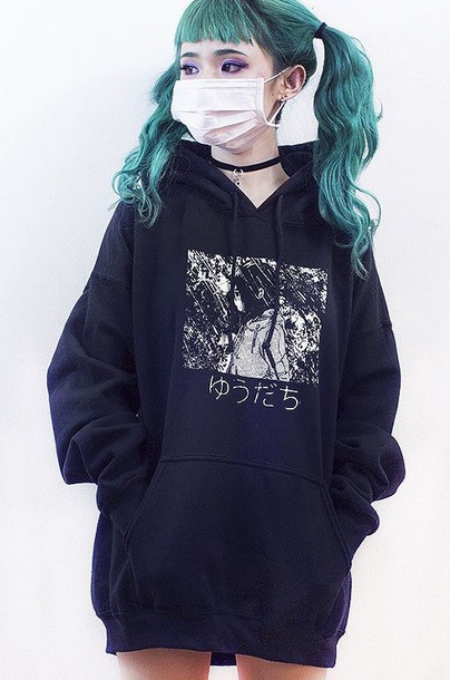 404x610 shirt, black, white, drawing, anime, stylish, hoodie, japanese - Hoodie Drawing