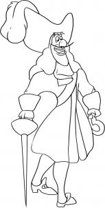 153x302 How To Draw How To Draw Captain Hook From Peter Pan - Hook Drawing