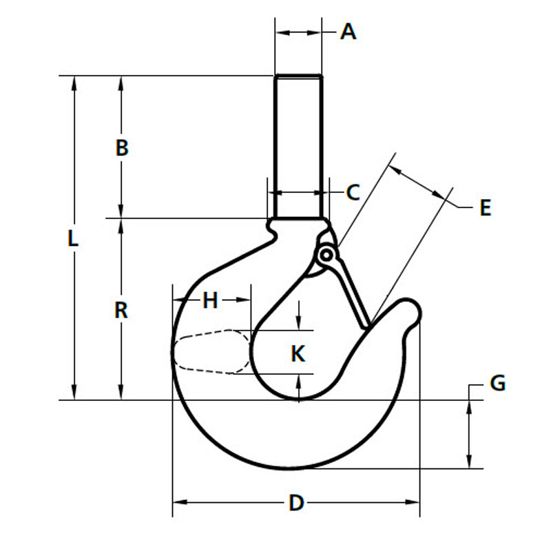 new york hook drawing