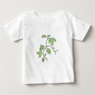 307x307 hops flower baby tops t shirts zazzle - Hop Flower Drawing