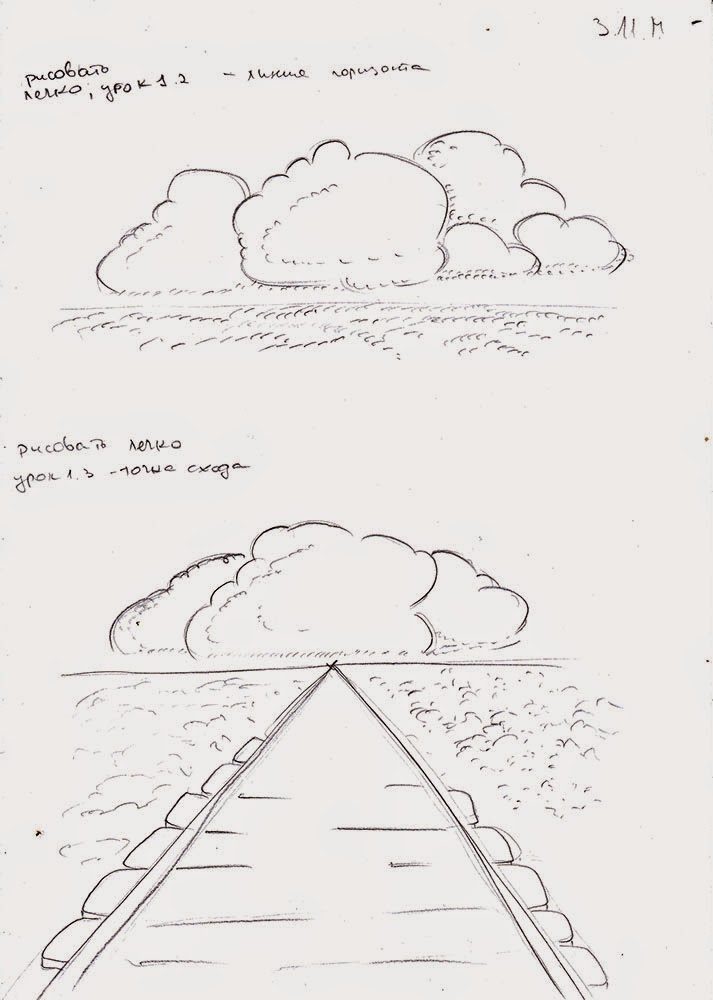 713x1000 weekly doodles and tuts drawing is easy - Horizon Drawing