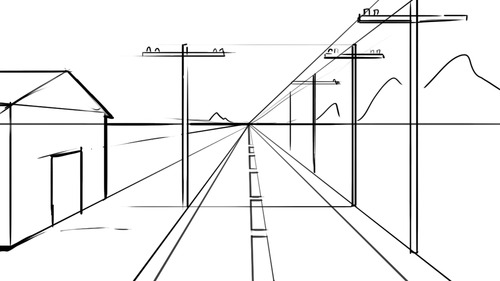 500x281 horizon line tumblr - Horizon Drawing