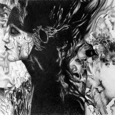 375x374 horror drawings for sale saatchi art - Horror Drawings