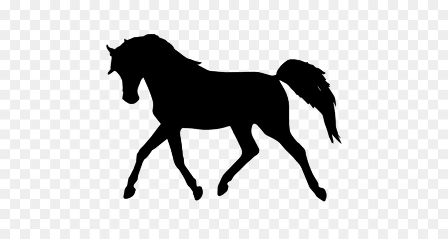 900x480 Horse, Silhouette, Drawing, Transparent Png Image Clipart Free - Horse And Carriage Drawing