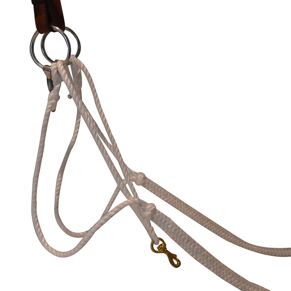 600x600 Plaited Rope Reins, Draw Kent Saddlery - Horse Bridle Drawing