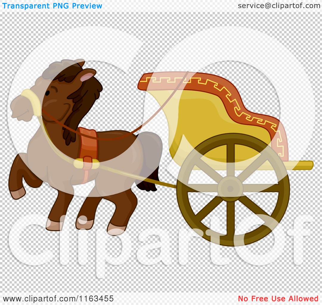1080x1024 Horse Drawn Carriage Clipart Chariot - Horse Carriage Drawing