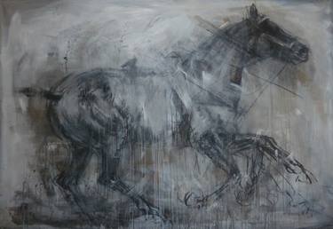 375x258 Original Horse Charcoal Drawings For Sale Saatchi Art - Horse Charcoal Drawing