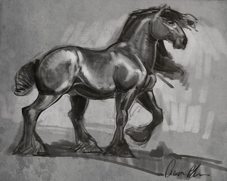 950x760 How To Draw Horses Course - Horse Drawing Art
