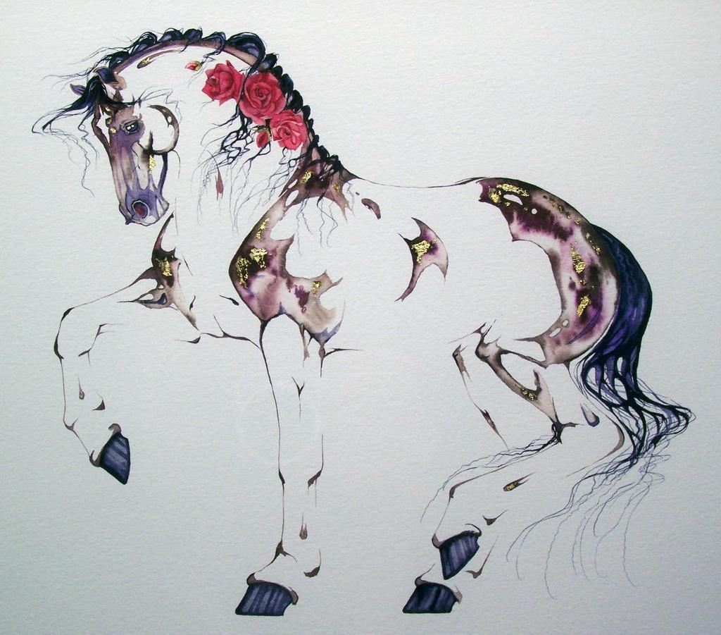 1024x901 sarah lynn richards, america's most popular equine artist - Horse Drawing Art