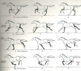 320x281 In Motionflip Book - Horse Drawing Book