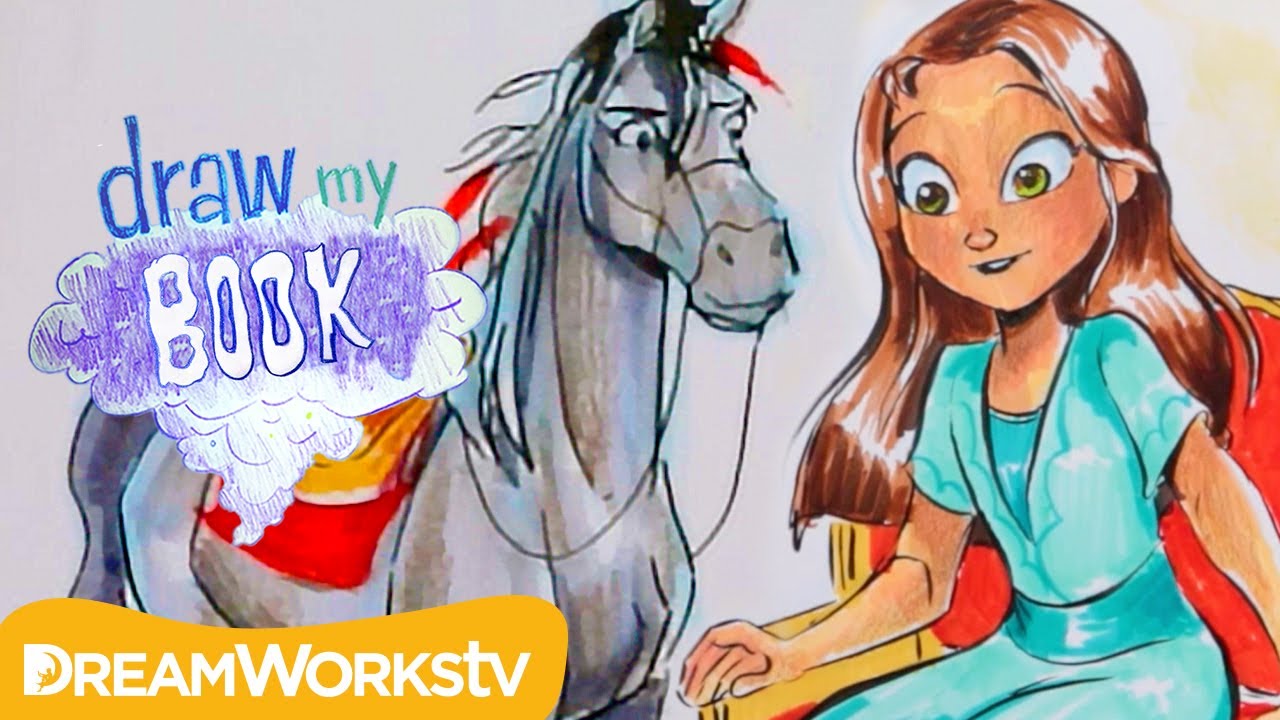 1280x720 Spirit Riding Free The Adventure Begins Draw My Book - Horse Drawing Book