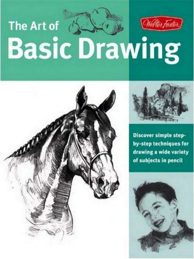 638x849 The Art Of Basic Drawing - Horse Drawing Book