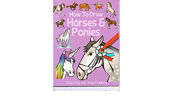 600x350 How To Draw Horses Ponies - Horse Drawing Easy Step By Step