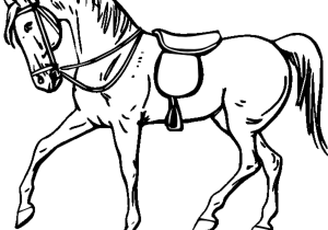 300x210 Horse Drawing Kids - Horse Drawing For Kids