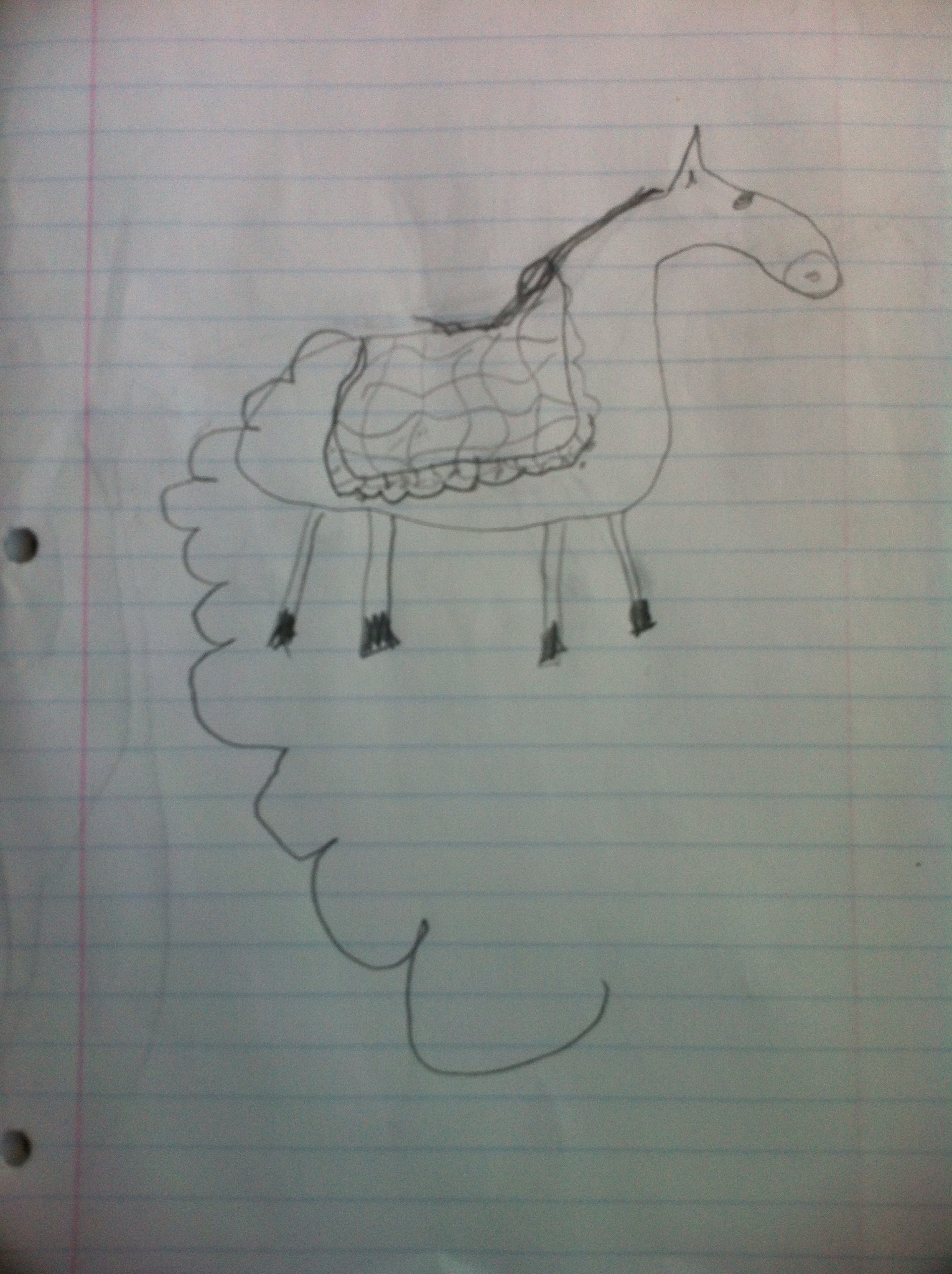 1530x2048 drawing game for the car chickadee bungalow - Horse Drawing Game