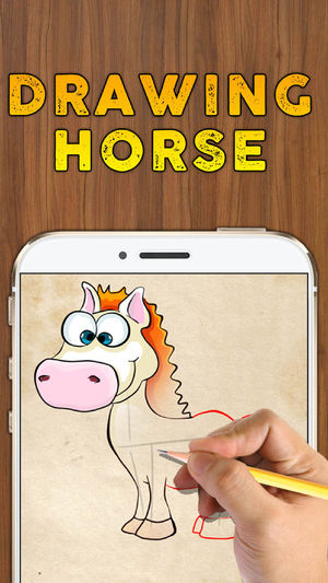 300x533 Drawing Horse On The App Store - Horse Drawing Game
