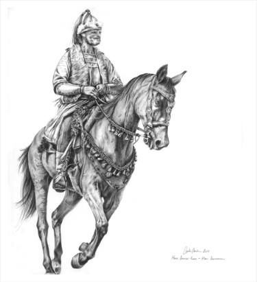 375x411 Realistic Horse Drawing Drawings For Sale Saatchi Art - Horse Drawing Realistic