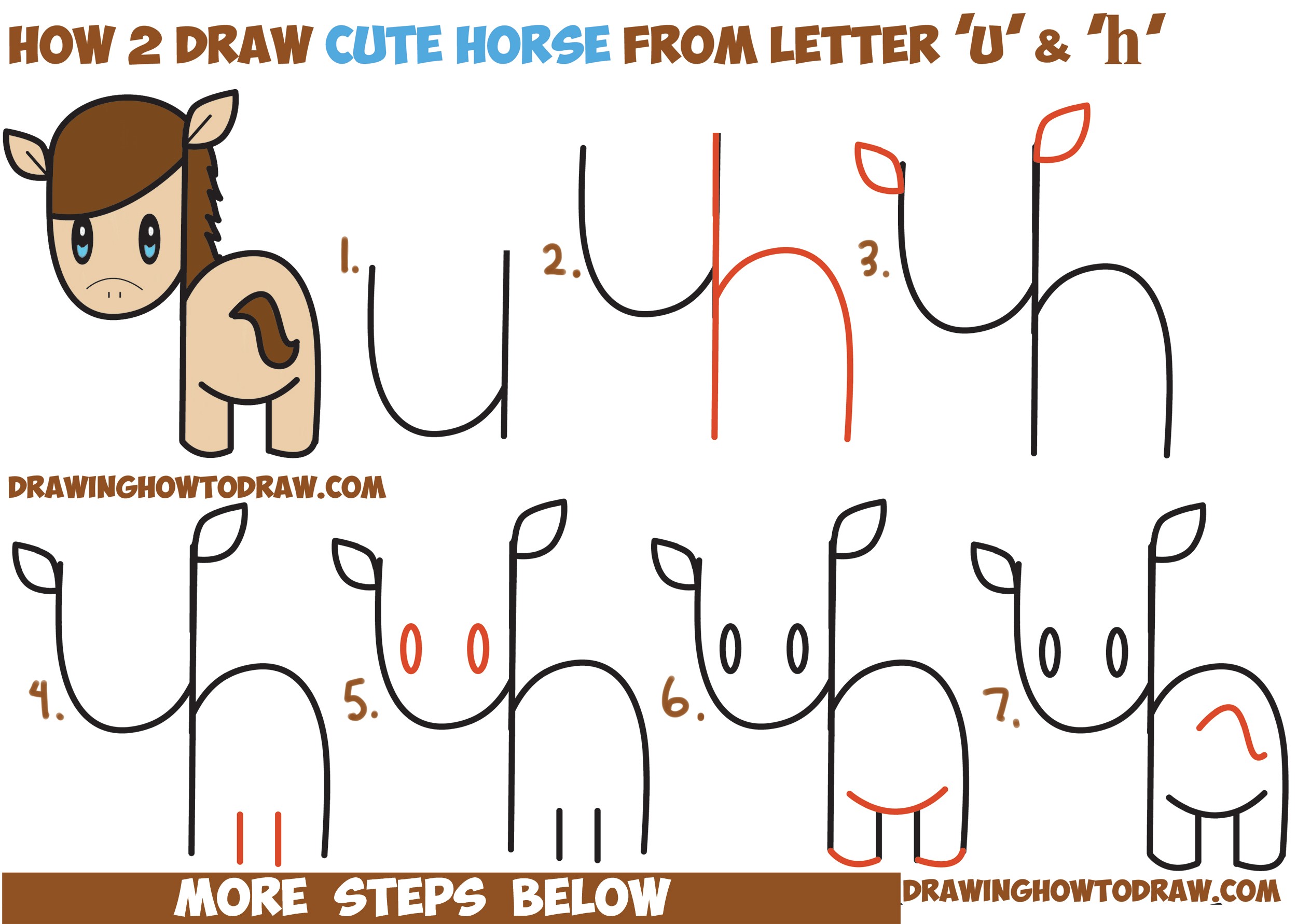 2500x1782 Horse Drawing Easy How To Draw A For Beginners - Horse Drawing Step By Step