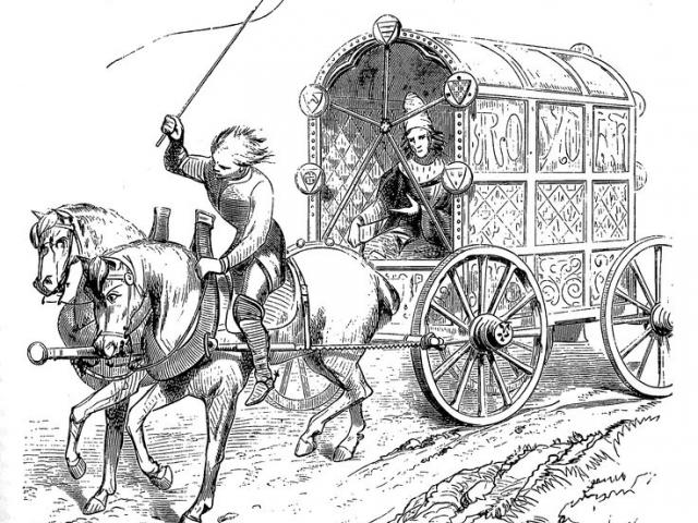 640x480 horse drawn carriage clipart carriage drawing - Horse Drawn Carriage Drawing