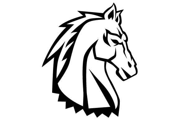 580x386 Horse Head Drawing - Horse Head Drawing