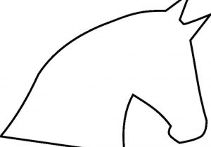 300x210 Easy Step - Horse Head Drawing Easy