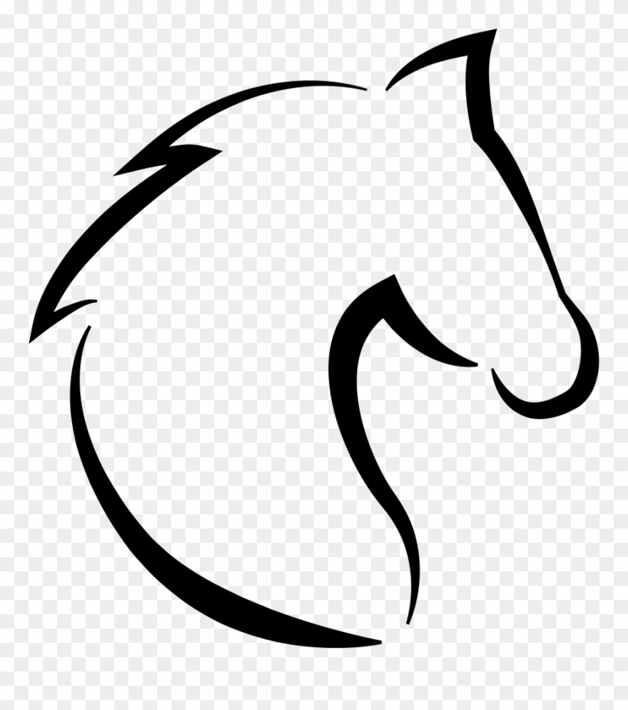 Horse Head Drawing Outline at PaintingValley.com | Explore collection