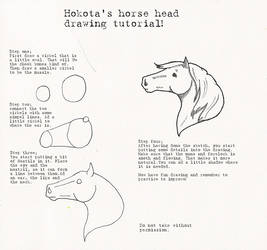 267x250 Horse Head Drawing Tutorial - Horse Head Drawing Tutorial