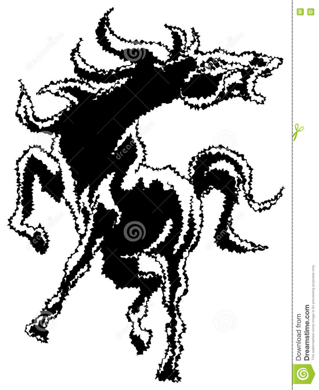 1063x1300 Abstract Horse Head Line Drawing Abstract Horse Stock Vector - Horse Head Line Drawing