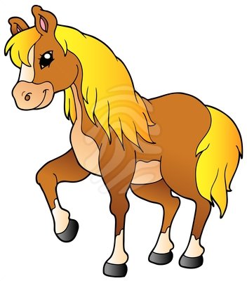 352x400 Horse Images Clip Art Clipart Clipartix - Horse Line Drawing Clip Art
